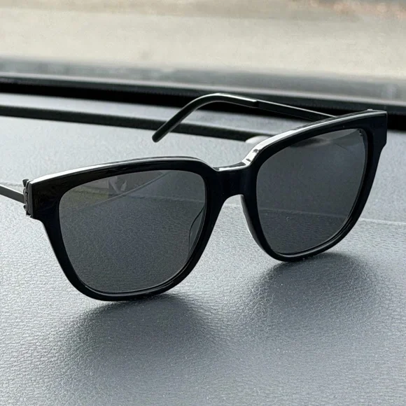 Saint Laurent Black Sunglasses - Picture 1 of 7